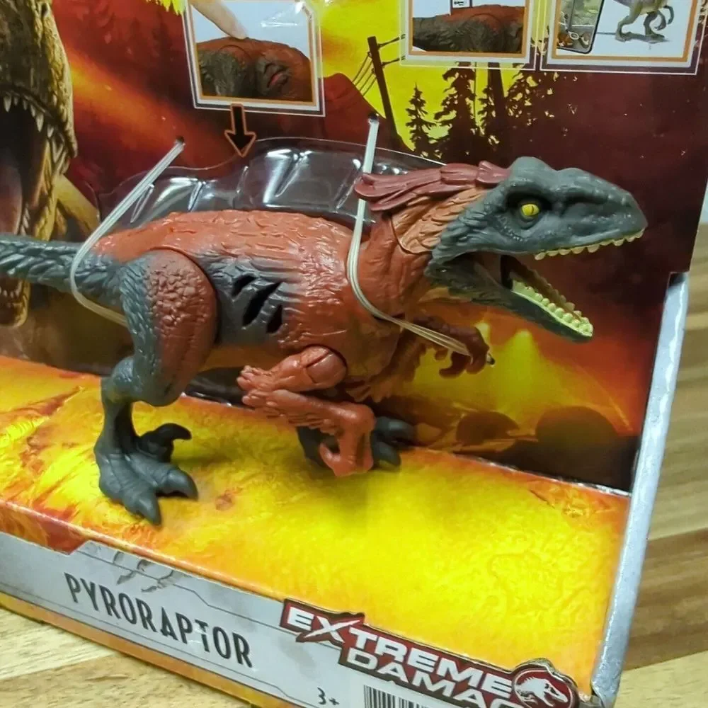 Jurassic World Dominion Pyroraptor Extreme Damage Dino Mattel‎ 2021